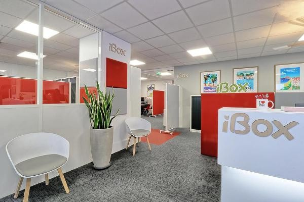 Façade de l’agence La Maison de l'Immobilier iBox — Transact